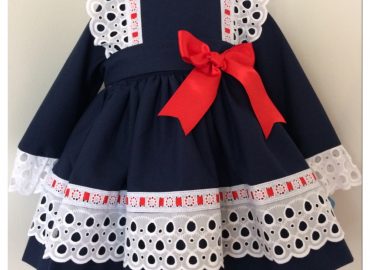 Navy & Red Original RB Dress
