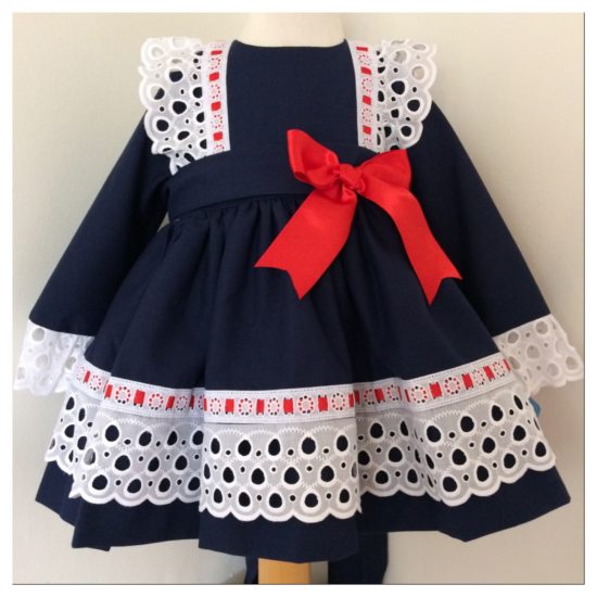 Navy & Red Original RB Dress