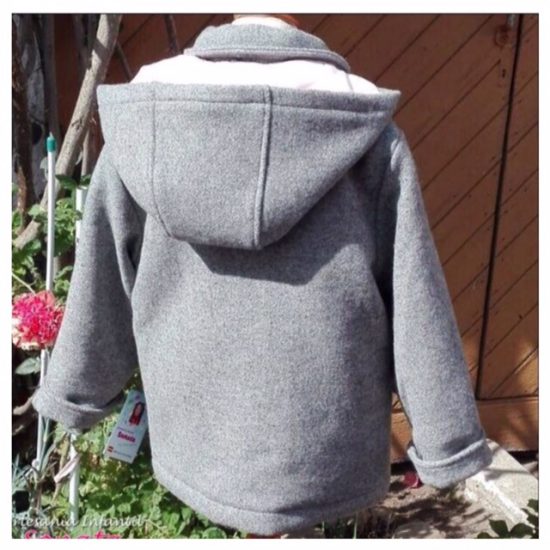 RB Grey Boys Coat - Image 2