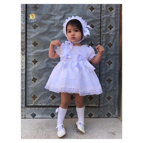 Lace RB White Dress
