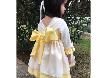 RB Cream & Yellow Dress