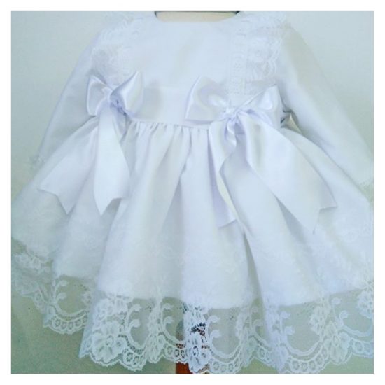 RB White Lace Dress