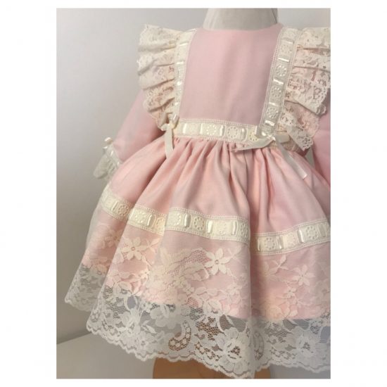 RB Baby Pink Lace Dress - Image 3