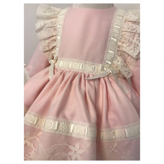 RB Baby Pink Lace Dress - Image 2