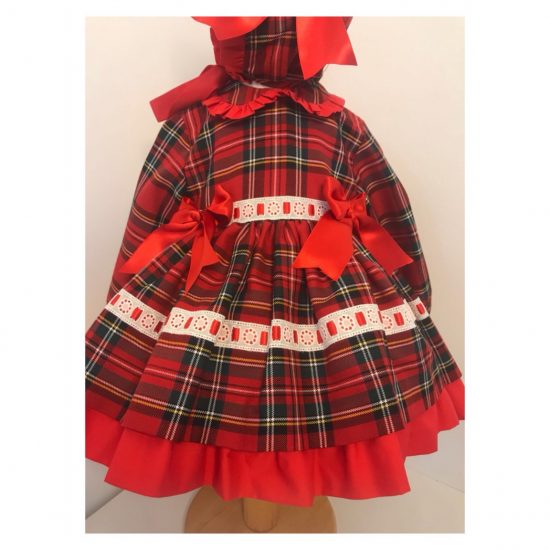 RB Tartan Puffball Dress - Image 2