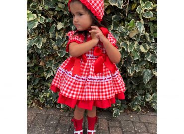 RB Gingham Red Dress