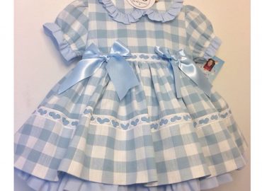 RB Gingham Blue Dress
