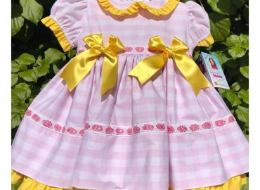 RB Gingham Yellow Dress