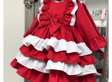 RB Red & White Ruffle