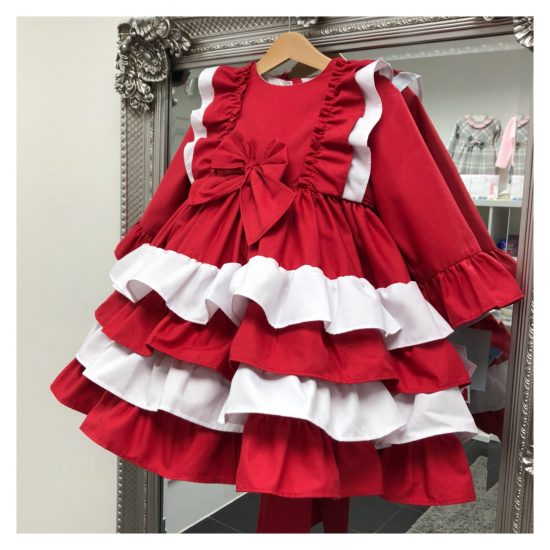 RB Red & White Ruffle