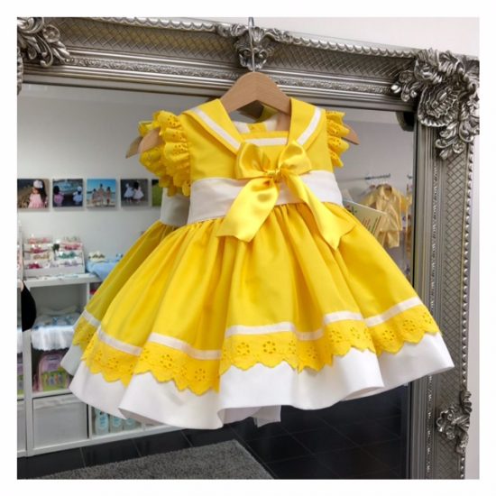 Sonata Yellow Sailor Dress