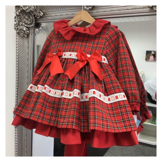 A RB Tartan Ruffle