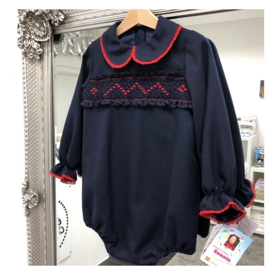 RB Royal Smocked Romper