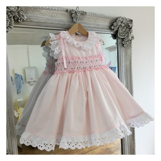 Pink Sonata 322 Smocked Dress
