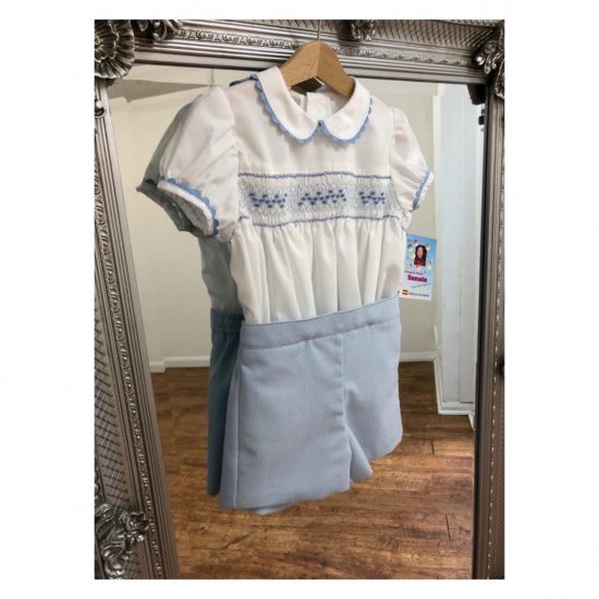 Baby Blue Royal Smocked - Image 3