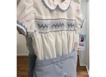 Baby Blue Royal Smocked