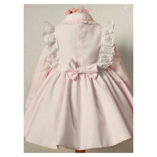 Sonata Lace Coat Baby Pink - Image 2