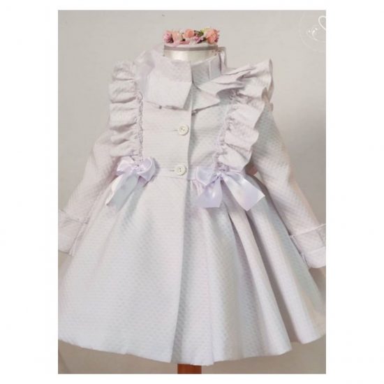 Lace Coat Sonata White