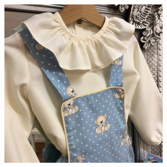 Blue RB Teddy Set