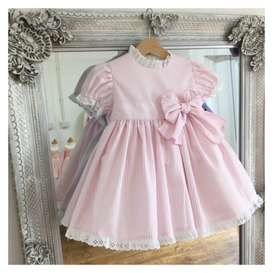 RB Pink Candystripe Dress - Image 4