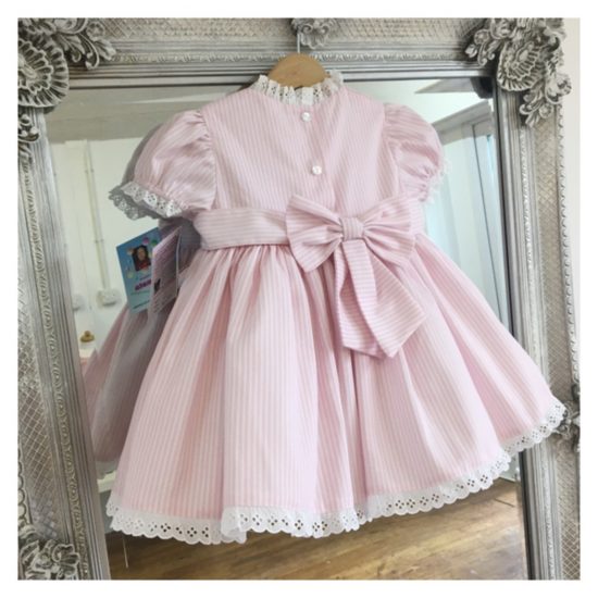 RB Pink Candystripe Dress - Image 5