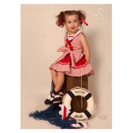 Sonata Blue Sailor Dress - Image 4