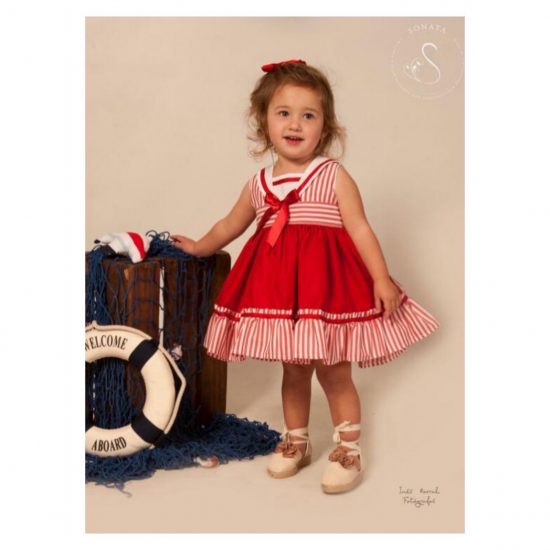 Sonata Blue Sailor Dress - Image 5