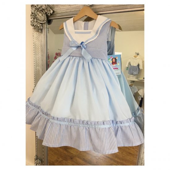 Sonata Blue Sailor Dress - Image 3