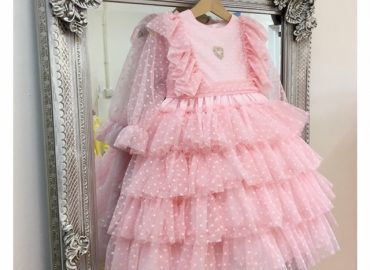 Pink Sonata Ruffle Dress 326
