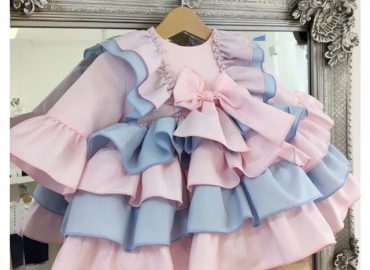 Baby Pink & Blue RB Ruffle