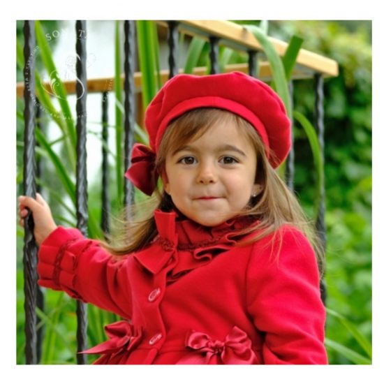 Matching Bow Sonata Beret