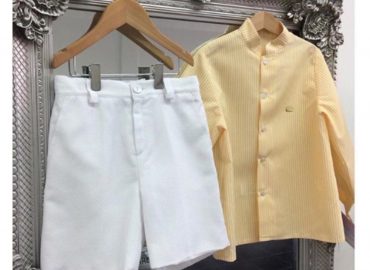 Boys Candystipe Short Set