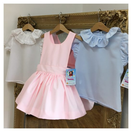 A Baby Pink RB Pinny Set - Image 4