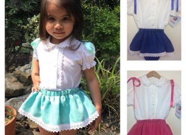 Blouse RB Skort Set