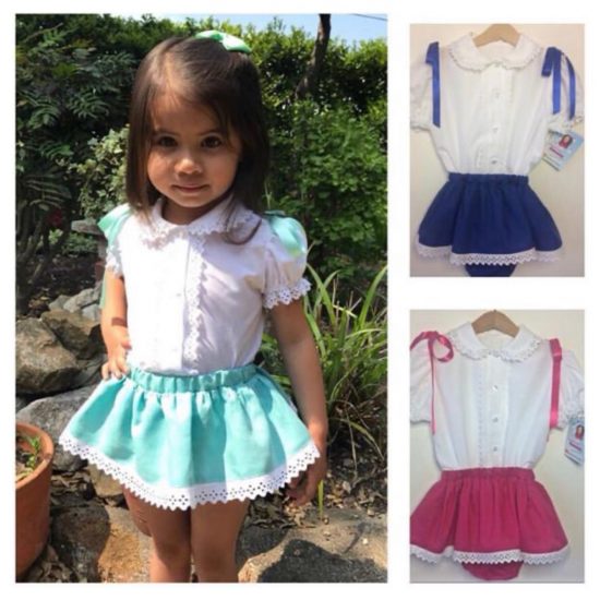Blouse RB Skort Set