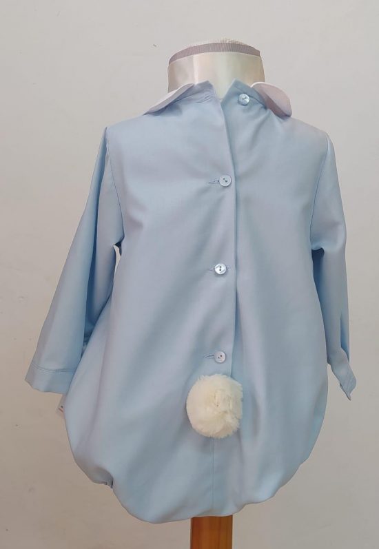 Baby Blue RB Smocked Bunny - Image 3