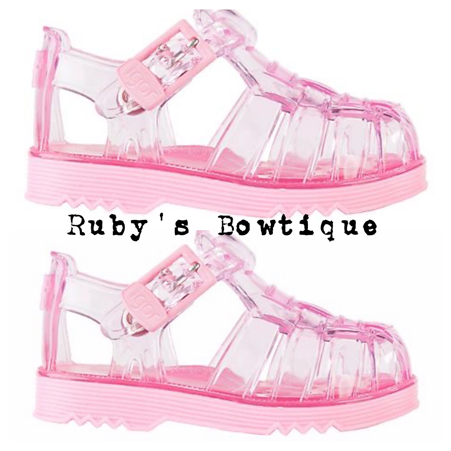 baby pink igor jellies