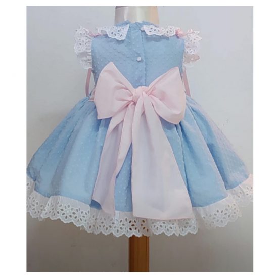 Blue Sonata 322 Smocked Dress - Image 5