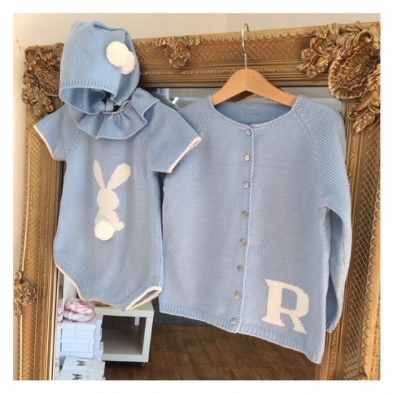 Blue MC Knitted Cardigan - Image 3