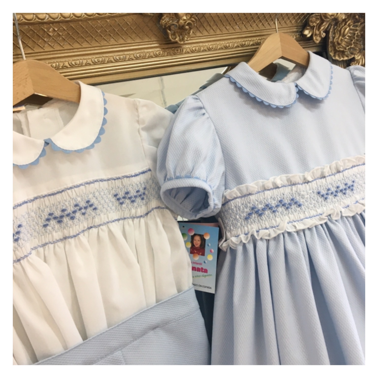 Royal blue hotsell smocked dress