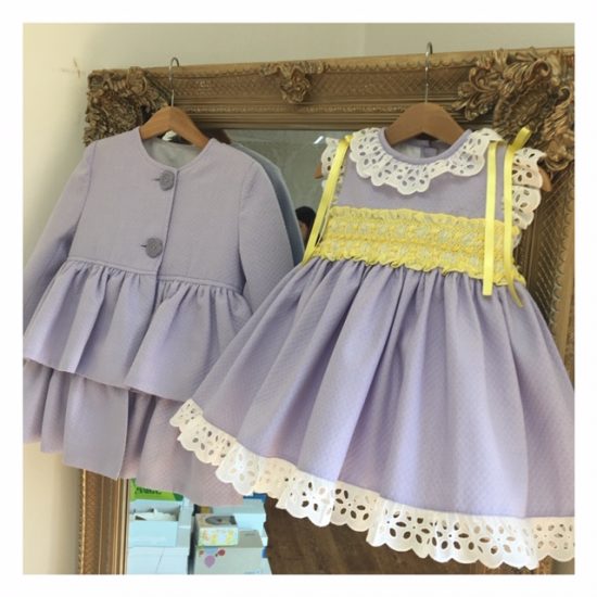 Lilac Smocked 322 Liberty Set - Image 4