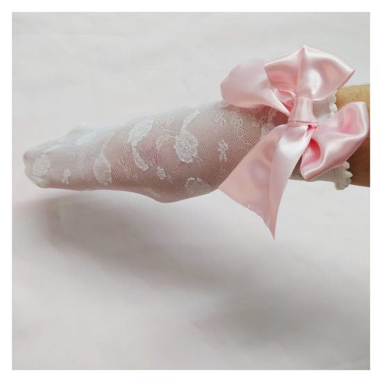 Sonata Lace Bow Socks