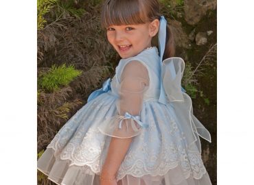 Baby Blue Organza Sonata Dress