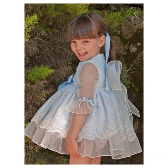 Baby Blue Organza Sonata Dress