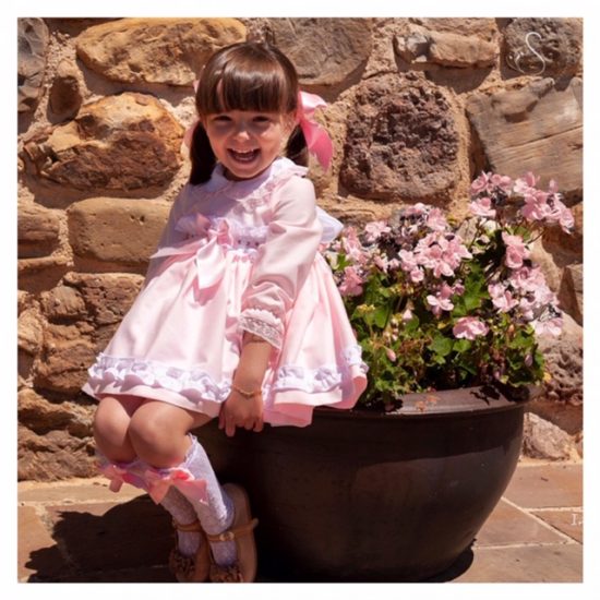 Baby Pink Smocked Sonata 20