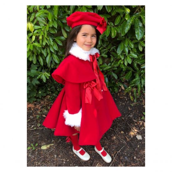 Christmas RB Coat & Cape