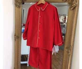 Baby Christmas Red RB PJs
