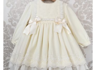 Baby Christmas Cream & Lace