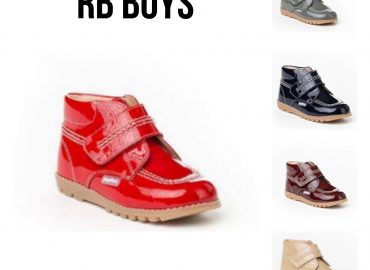 A Boys Ankle Boots Patent