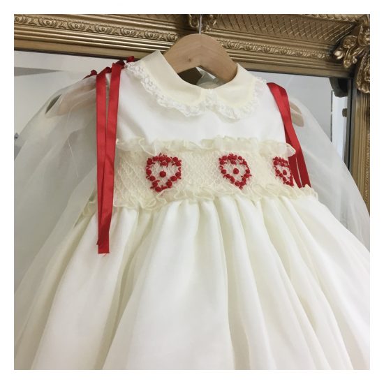 RB Red Heart Smocked Organza - Image 3